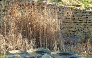 Shamrock treating farmyard runoff and household effluent at Freams Farm Wastewater Ponds. Pond Aeration using a Shamrock Flowform